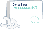 icon of dental sleep impression kit